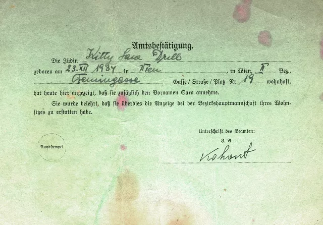 Amtsbestätigung für Kitty Drill