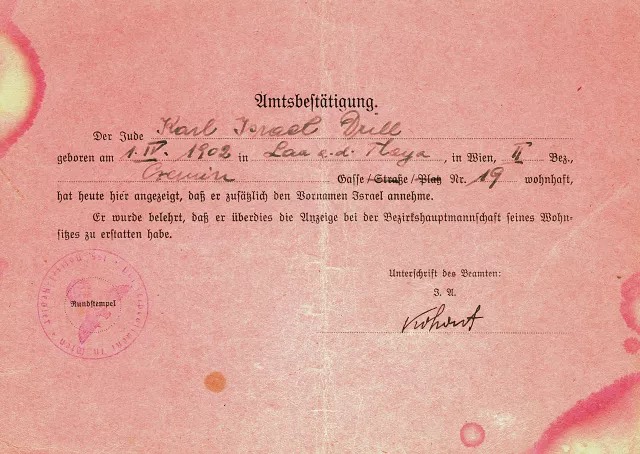 Amtsbestätigung für  Karl Drill