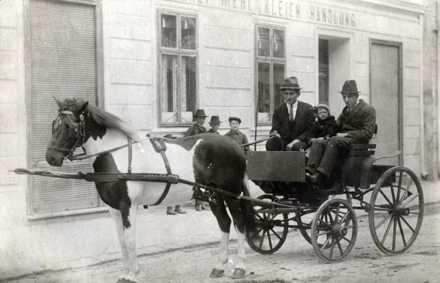 Karl Drill und Erna Hauser in Laa/Thaya