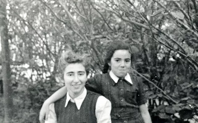 Hilde Rosenzweig und Tochter Hertha in Shanghai