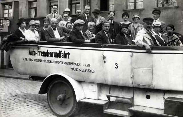 Albert, Vilma, Peter und Doris Smolka auf einer Urlaubsreise
