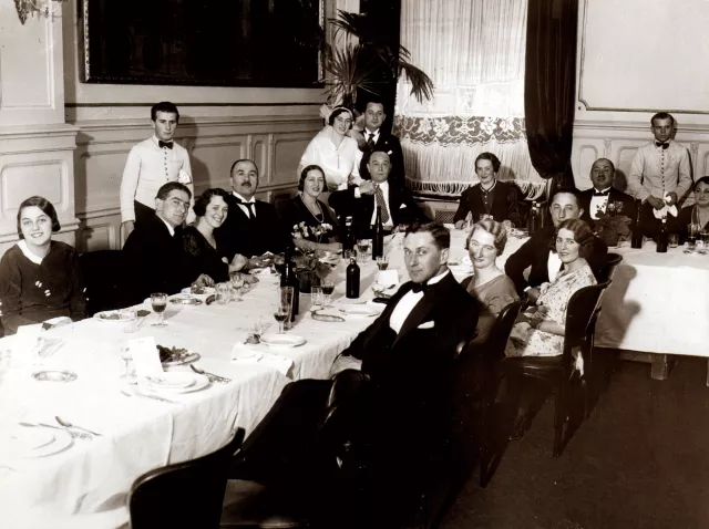 The wedding of  Miklos Erdos, one of Kati Andai's cousins