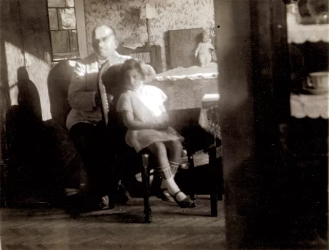 Kati Erdos as a little girl at home