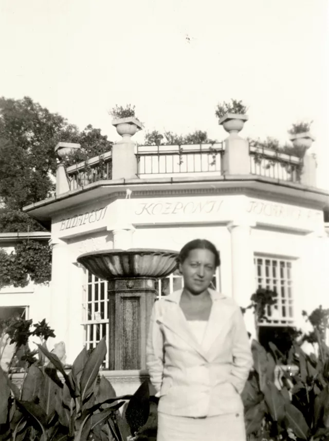 Margit Erdos on Margaret island
