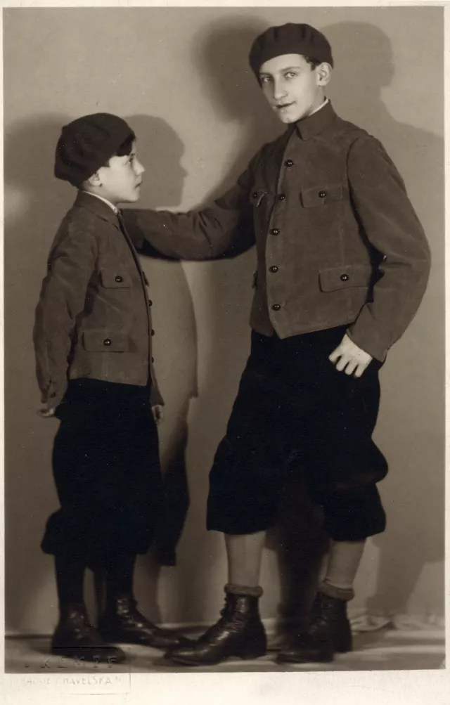 Jan Fischer and his brother Herbert Fischer