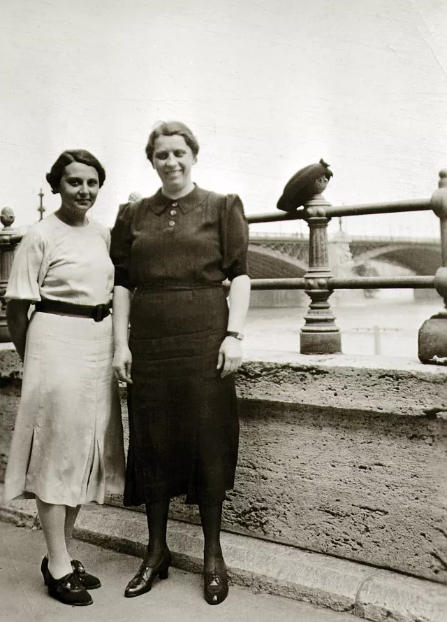 Julia Foldesne Altman and Illes Merenyi