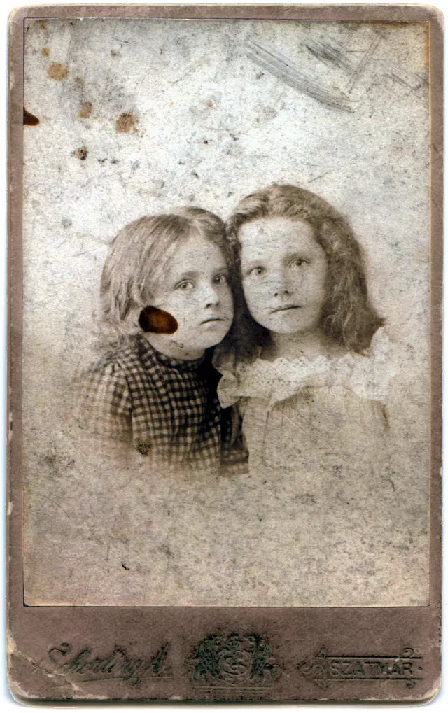 Karoly Izsak and his sister, Flora Lowi