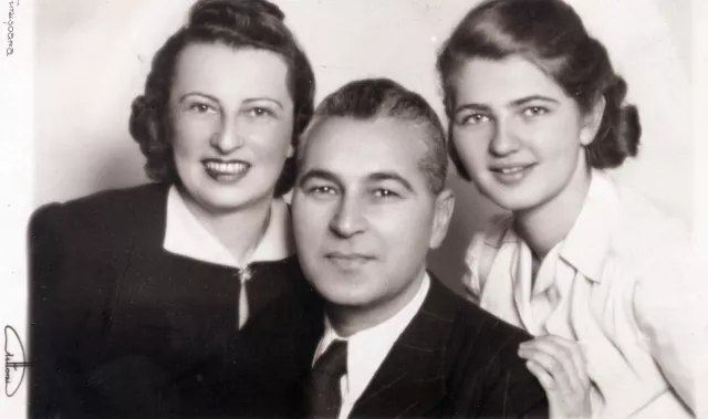 Erzsebet Leb's family