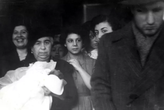 Feride Bozo at a circumcision ceremony