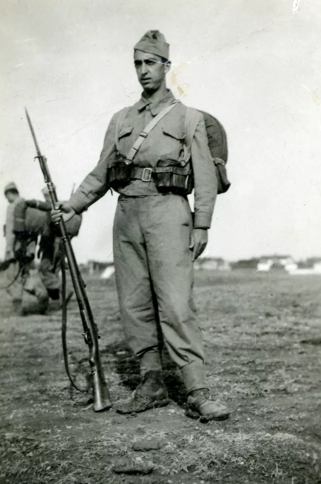 Harun Bozo at Reserve Officer School
