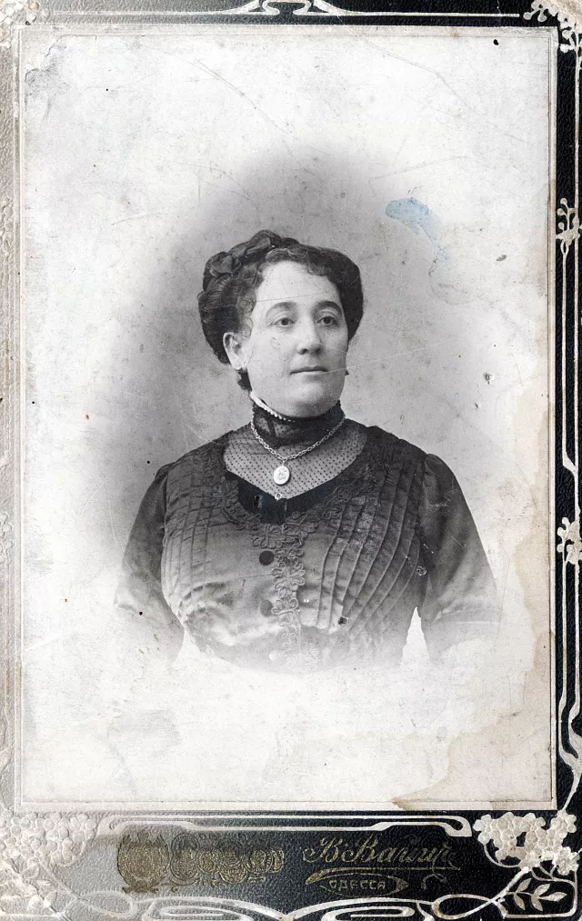 Leonid Dusman's grandmother Fania Dusman