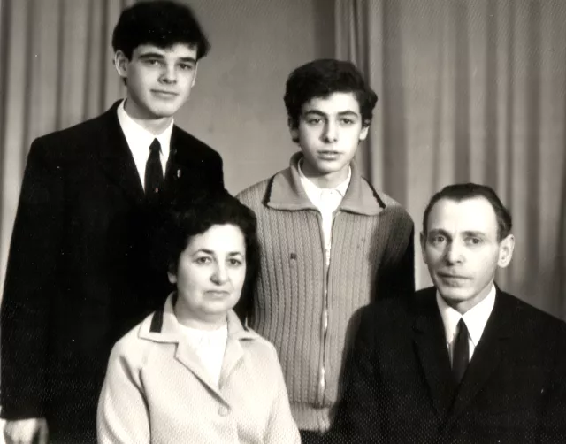 Tilda Galpert with her family