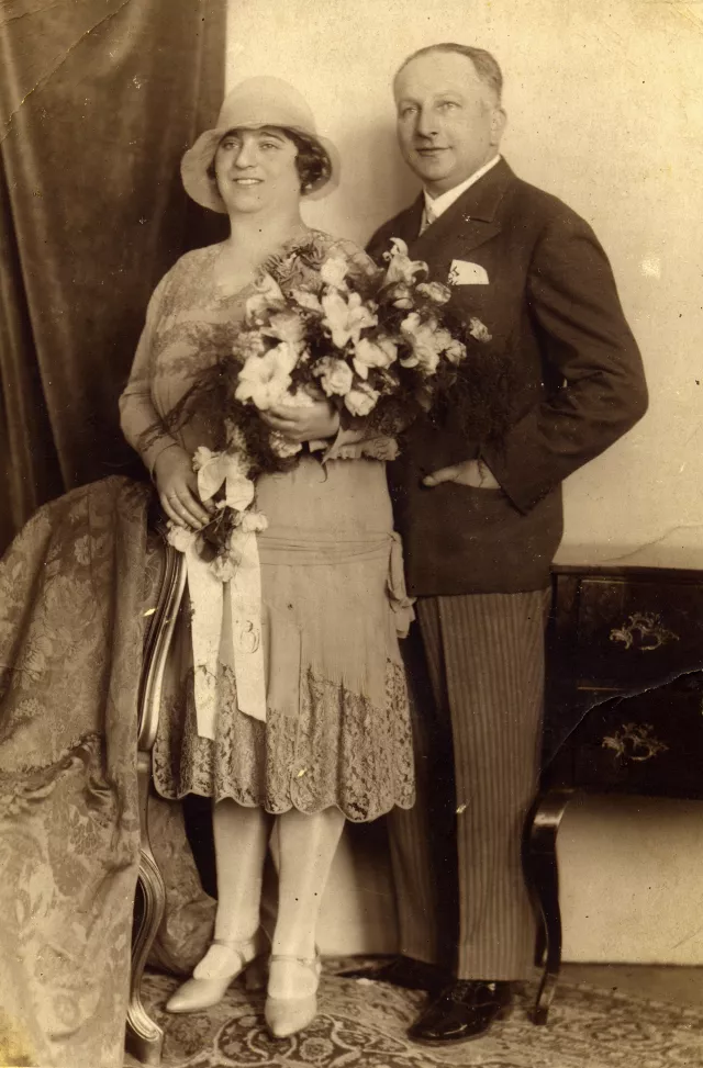 The Wedding of Erna Kolbova and Oskar Kolb