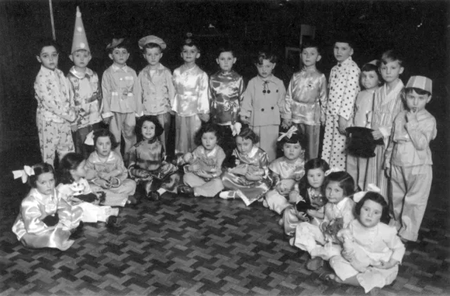 Zuzana Minacova at a costume ball in preschool