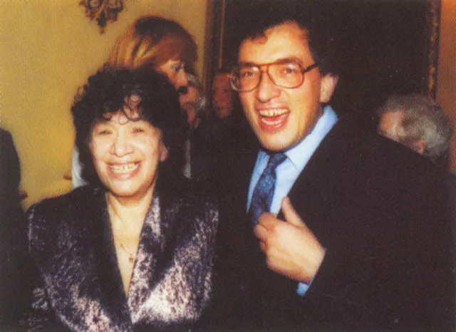 Zuzana Minacova with her son Matej Minac