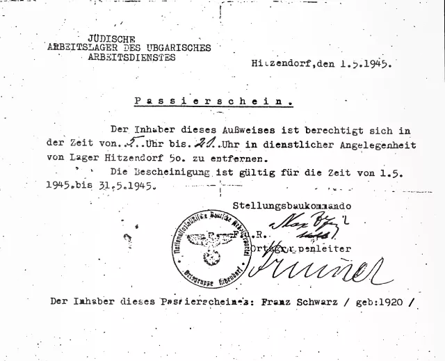 Ferenc Szabados departure permission