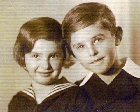 Chava Pressburger and Petr Ginz