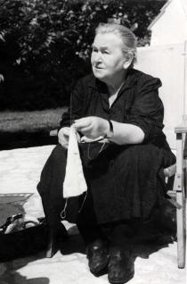 Regine Bendiner bei ihrer Familie in Argentinien