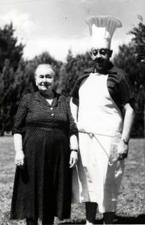Regine Bendiner und ihr Sohn Fritz Bendiner in Argentinien