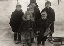 Franziska Smolka als Kindergartenkind in Moskau