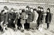 Heinz Bischitz in der 1. Klasse in Budapest