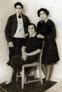 Hanny Hiegers Bruder Fritz Spiegl und Tante Kitty Geiringer in England