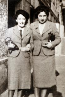 Hanny Hieger und ihre Cousine Alice