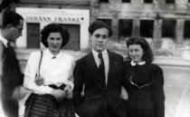Johanna Tausig und ihr damaliger Ehemann Otto Tausig nach dem Krieg in Wien