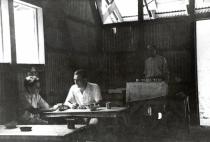 Das Kaffeehaus im Internierungslager auf Mauritius