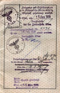 Max Uris Reisepass