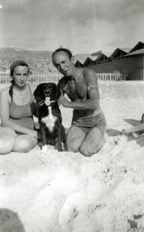 Erna Goldstein and her husband Heinz-Werner in Israel