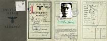 Wilhem Steiners Reisepass