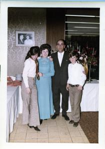 Leo Luster und seine Familie