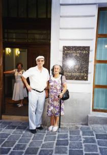 Helene Mayerowicz und Leo Luster