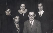 Bina Dekalo and her brother Marco Aroyo with friends