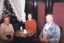 Bina Dekalo, her son Rami Dekalo and granddaughter Sabina Dekalo