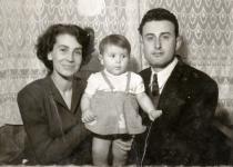 The first birthday of Eshua Almalech's daughter Zelma Almalech