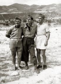 Menahem Josifov in the labor camp