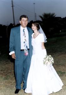 Mair Levi's daughter's wedding