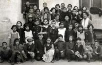 Korina Solomonova in the Jewish school