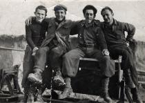 Anzhel Leon in the labor camp in the village of Chuchuligovo
