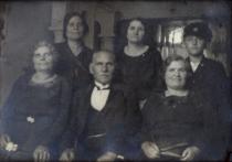 Leon Anzhel with relatives