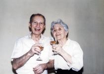 Linka Isaeva and her husband