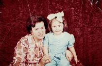 Mazal Asael with her daughter Regina