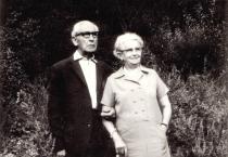 Regina Burgmannova with a friend