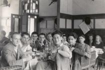 Harry Fink at a youth home