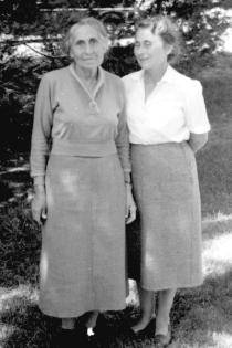 Cousins Katherina Stecklmacher and Charlotte Schallerova