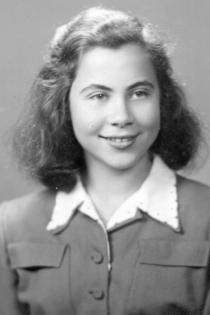 Karmela Ben Dom as a young lady