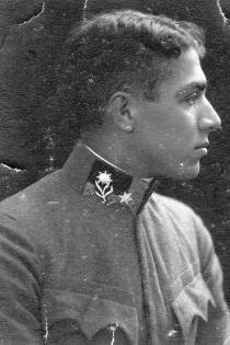 Friedrich Stecklmacher as a soldier