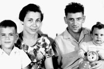 Jakob Weiss with his family